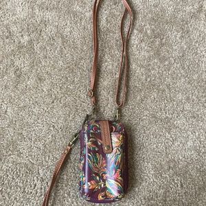 Sakroots Multicolored Wallet with Crossbody and Wristlet Straps